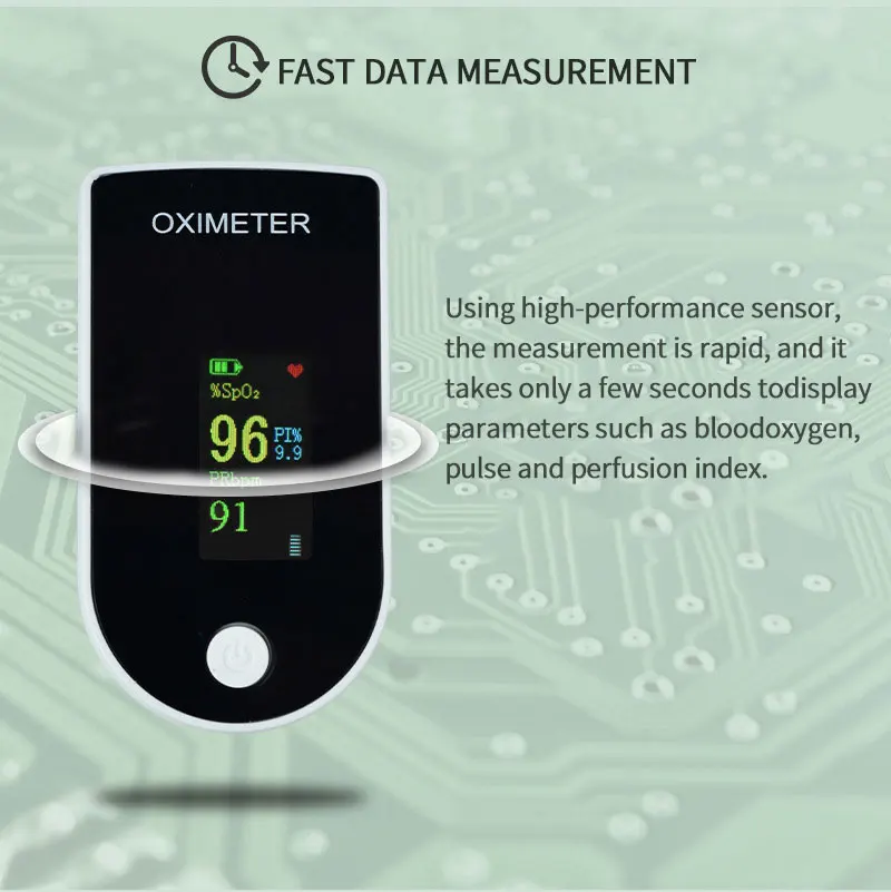 

Oximeter Oxymeter Pulse Oximeter Finger Digital Fingertip Pulse Oximeter Oled Blood Oxygen SPO2 Heart Rate Monitor Pulsoximeter