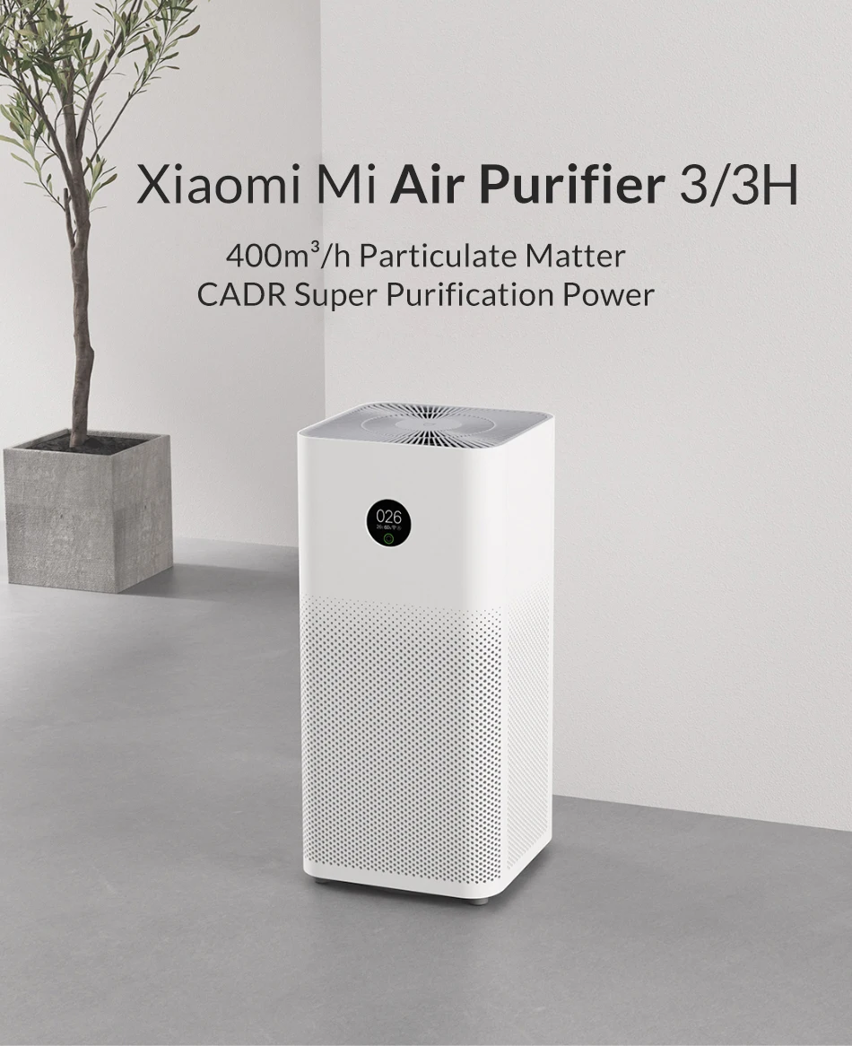 Xiaomi mi очиститель воздуха 3 mi JIA формальдегид Cleanner автоматический домашний освежитель воздуха детектор дыма Hepa фильтр приложение дистанционное управление