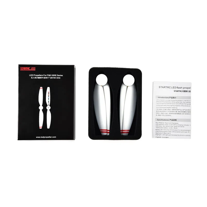 

Xiaomi FIMI X8SE LED Flash Propellers Folding Blades Wing Fan Night Flight Quick-Release Props for fimi x8 se drone accessories