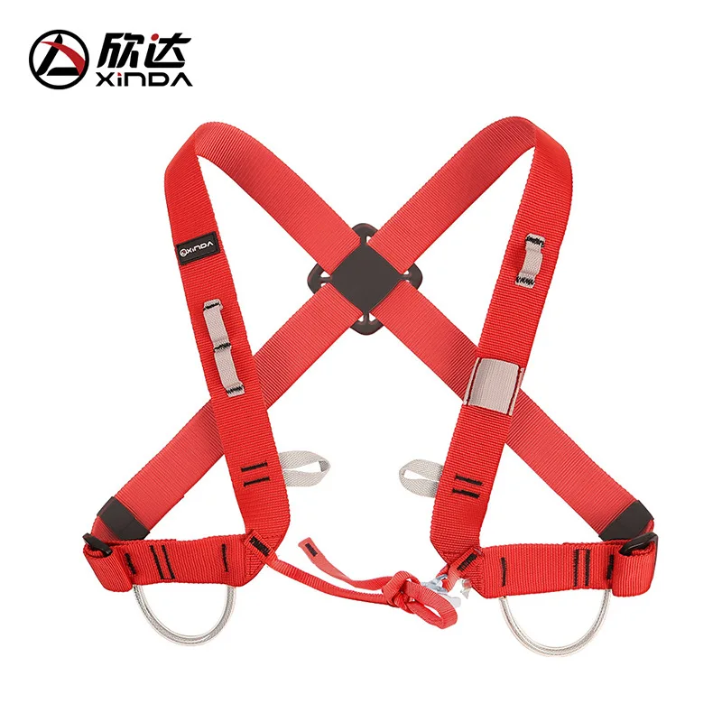 XINDA новейший черный ремень для скалолазания в верхней части тела плечевые ремни