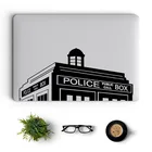 Наклейка для ноутбука Доктор Кто, Виниловая наклейка для Macbook Air Pro 16 дюймов Retina 11 12 13 15 дюймов Mac Mini Book Skin 14 дюймов