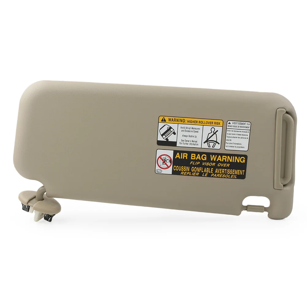 Автомобильный бежевый левый водительский солнцезащитный козырек 74320-42501-A1 для