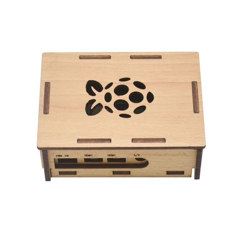 

Для Raspberry Pi 4 Model B деревянный ящик/пассивный охлаждающий корпус, металлический корпус, теплоотвод