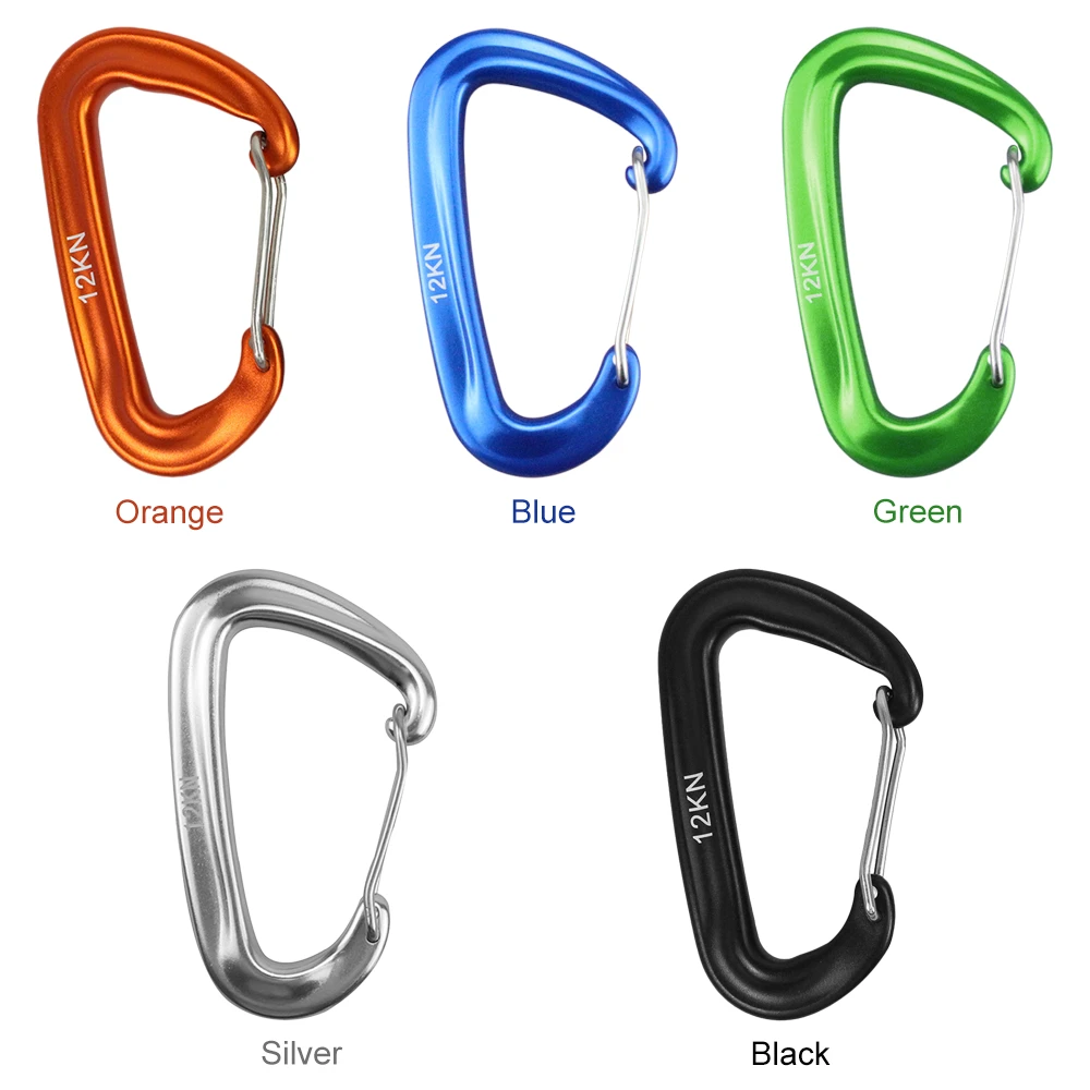 

Outdoor Camping Carabiner Clips Carabiner 12KN Heavy Duty Carabiner Clips for Hammocks Camping Hiking Backpacking