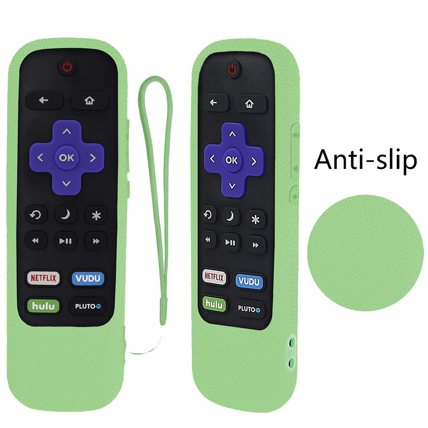 Protective Case for TCL Roku TV Steaming Stick 3600R 3800/3900 Remote Silicone Cover Shock Proof Controller Skin Anti Slip | Электроника