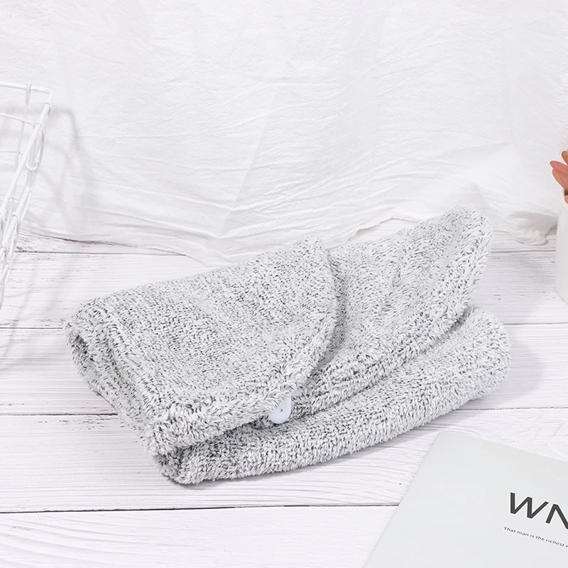 

1pc Bath Accessories Hair Dry Hat Hair Drying Towel Dry Hair Turban Shower Cap