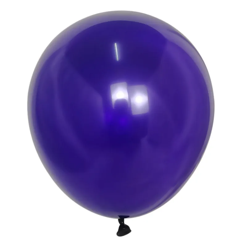 purple 25 шт./лот, утолщенные 10 дюймов, коричневый, белый цвет, кожа, прозрачный цвет, латекс, Гелиевый шар, украшения для свадьбы дня рождения, игрушки, мяч, подарки - Цвет: purple