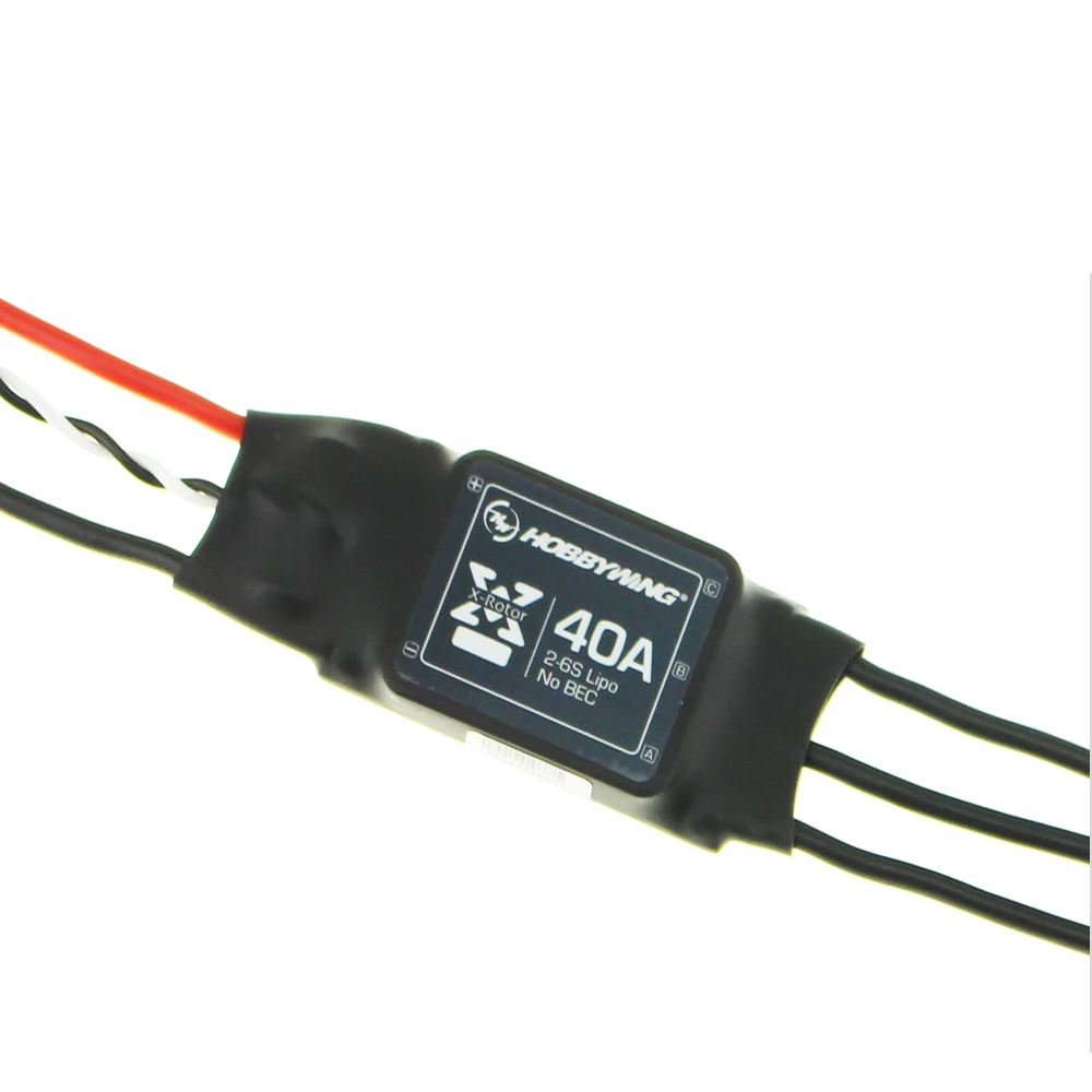 Hobbywing XRotor 2-6S Lipo 40A / 20A 10A бесщеточный ESC без BEC Высокая частота обновления для