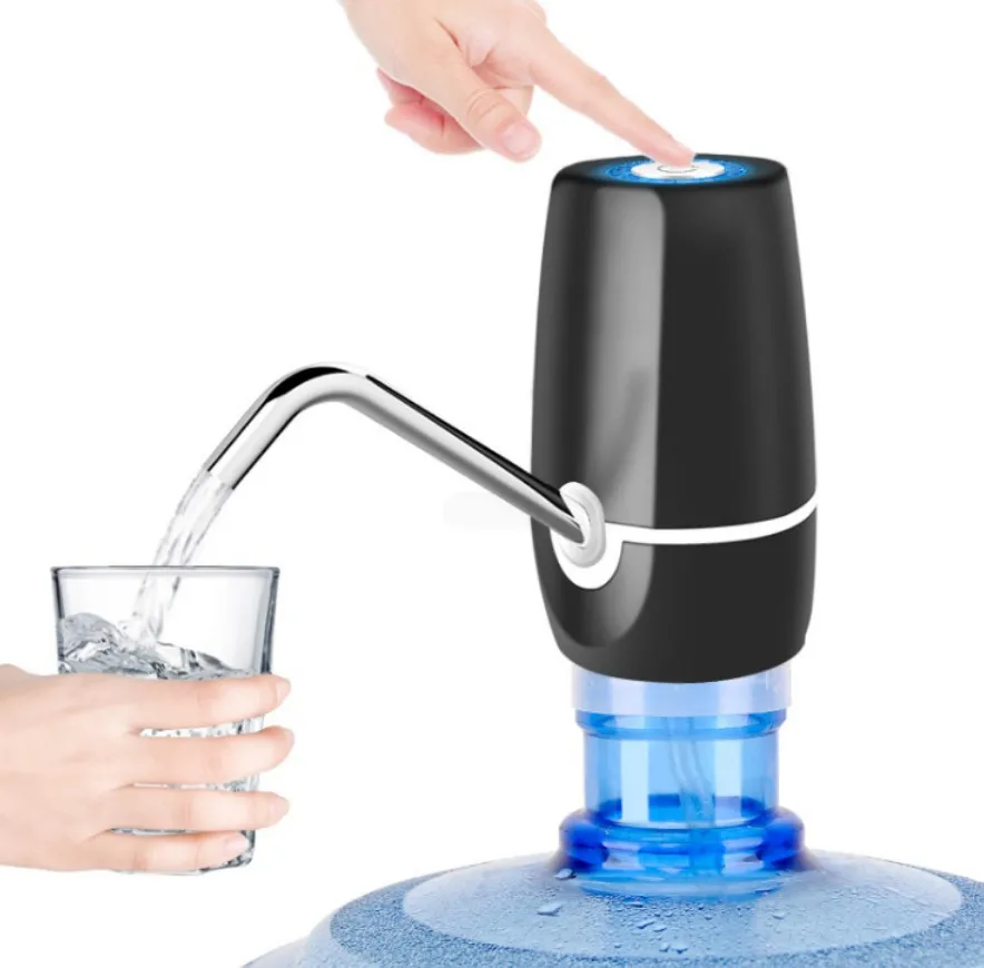 VILEAD 13 см насос для бутилированной воды Электрический диспенсер для воды бытовая зарядка минеральное чистое ведро под давлением автоматическое всасывание
