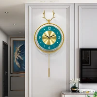 luxury big quiet wall clock luxury nordic unique clock modern design bedroom wall clock reloj pared wall clock industrial