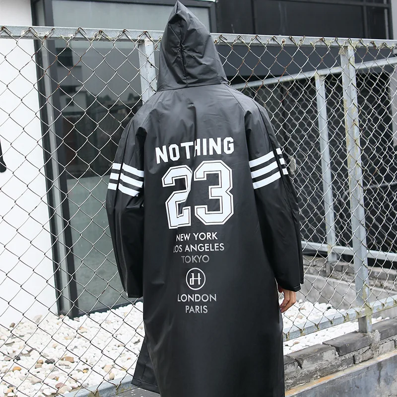 Дождевик из прозрачного этиленвинилацетата женский плащ в корейском и японском