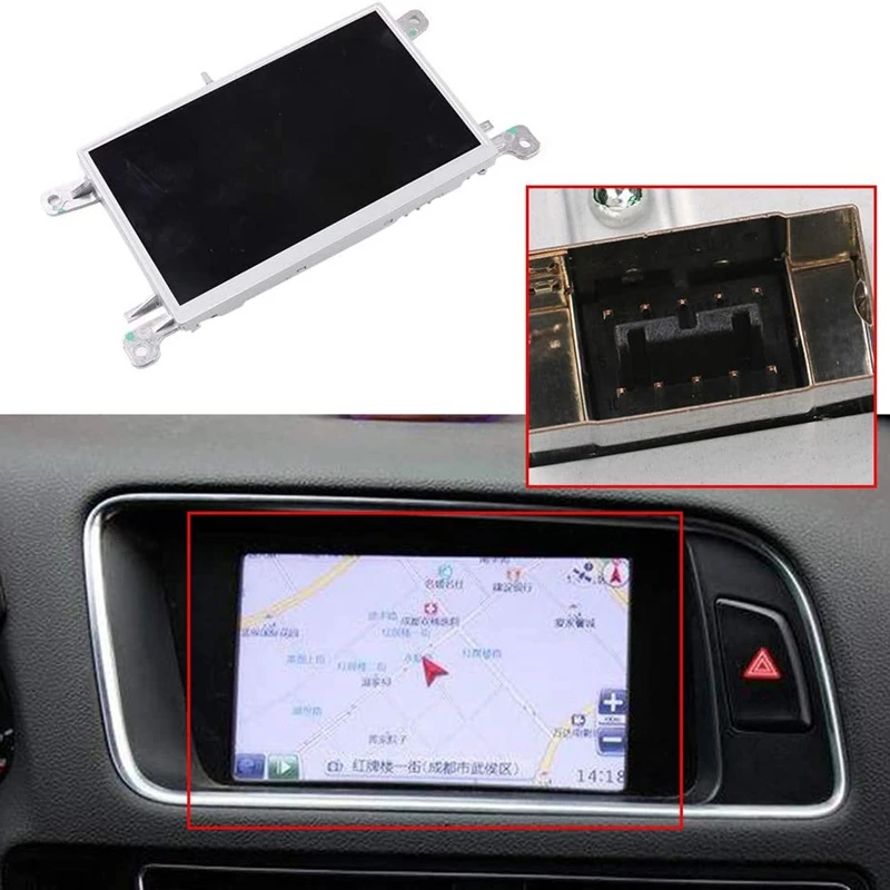 ЖК-экран 6 5 дюйма GPS-навигатор монитор MMI мультимедийный дисплей для Audi A4 B8 A5 Q5 2010