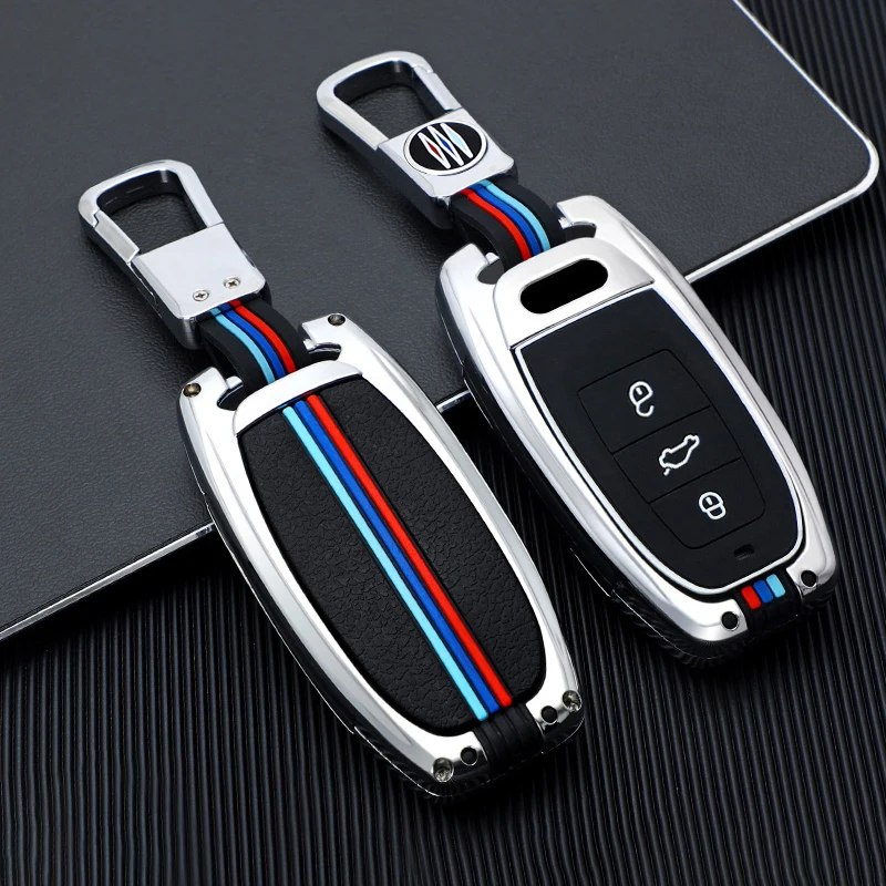 

Galvanized Alloy Car Smart Key Case Cover For Audi A4 B6 B7 A5 A6 C7 A7 A8 Q5 Q7 Q8 A8L SQ5 S5 S6 S7 S8 RS4 RS6 A4L Accessories