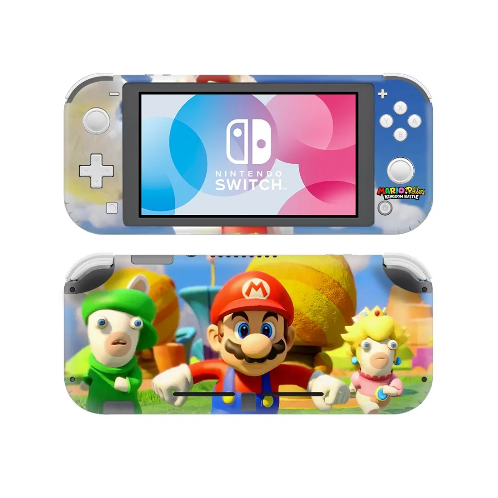 Супер Марио кожи стикеры Наклейка для nintendo переключатель Lite консоль и контроллер переключатель дорожный переключатель легкий протектор кожи виниловая наклейка