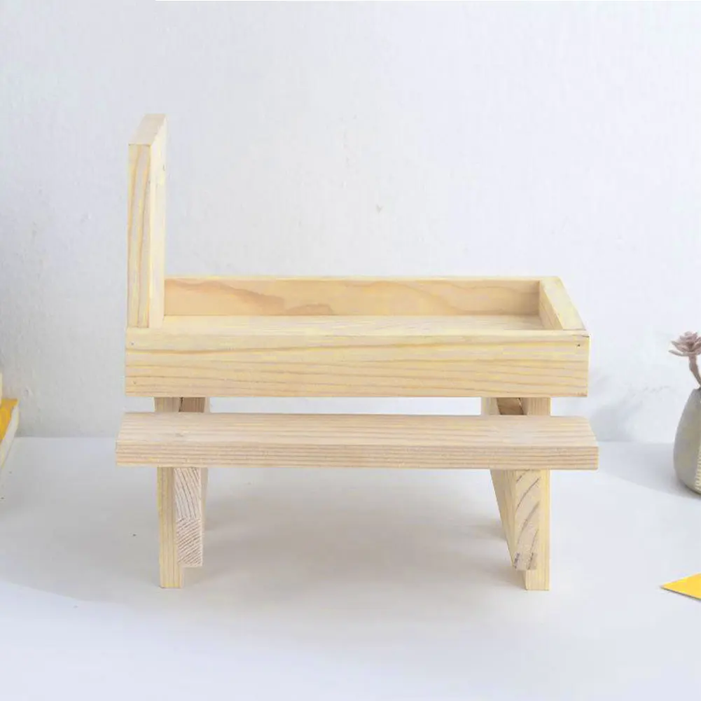 

Wooden Pet Squirrel Feeder Squirrel Picnics Table Feeder Toy Decoration Hanging Squirrel Feeders Decoration Hanging For Outside