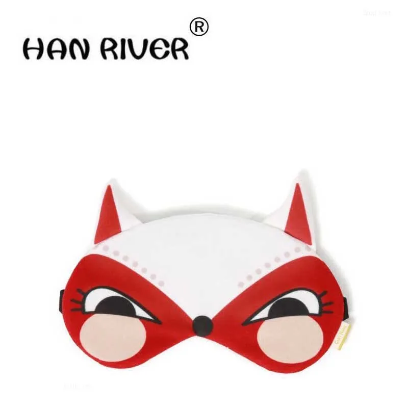

Короткий ворс HANRIVER, креативный милый мультяшный животный, плюшевый мягкий капюшон для сна, защита глаз