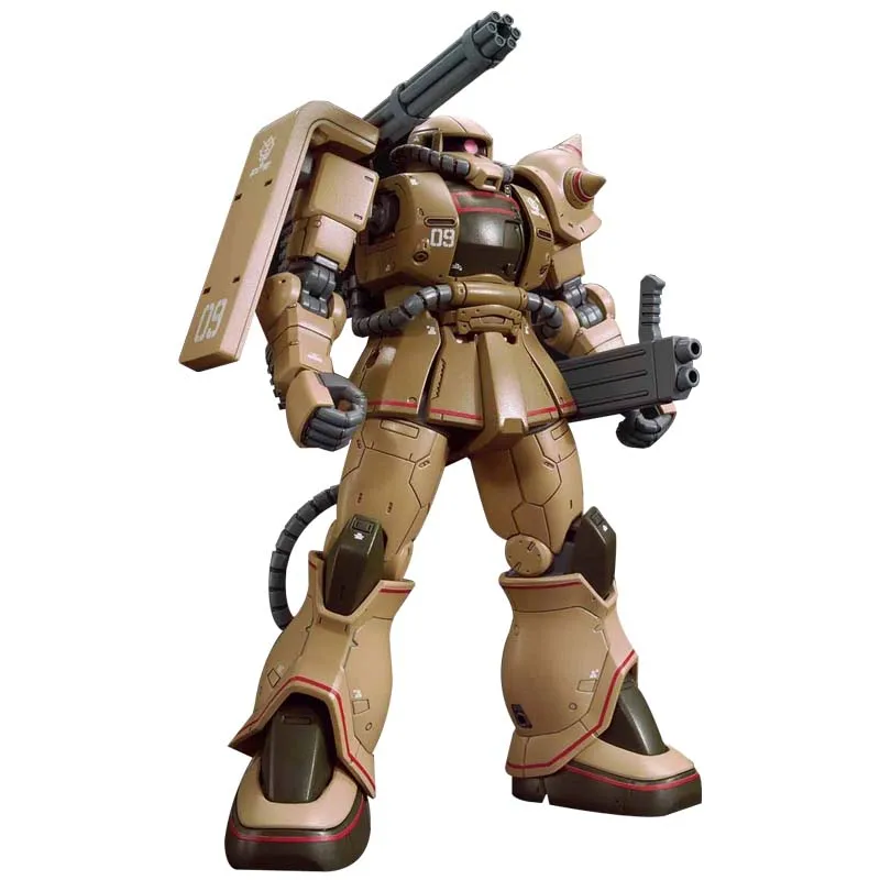 Bandai Gundam 1/144 HG мобильный костюм MS 06CK Zaku половина Cannon собрать модель Наборы Фигурки