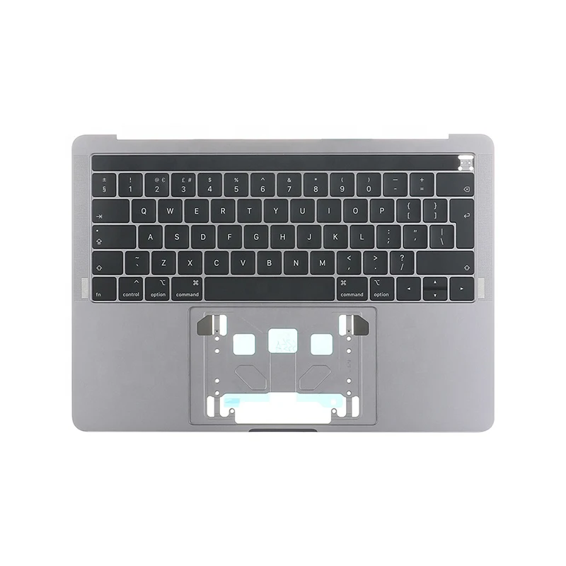 Серебристый или серый A1989 US UK раскладной чехол с клавиатурой для Macbook Pro 2018 13 3