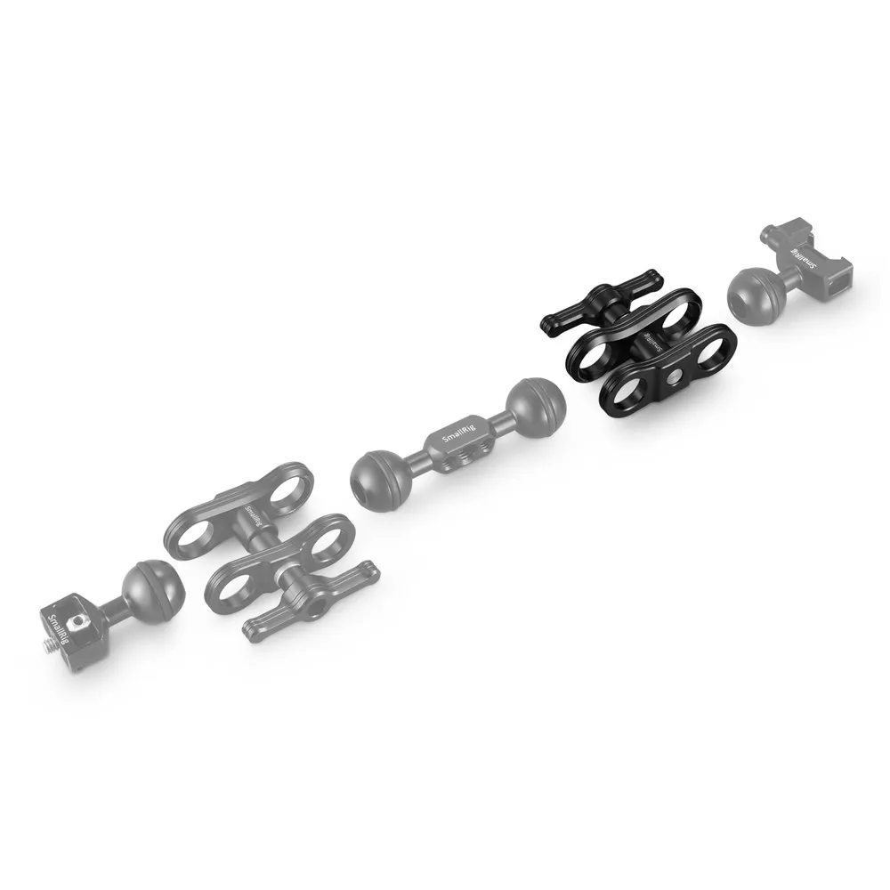 SmallRig шариковая головка зажим для артикуляционной магической руки шариковая головка удлинитель с натовским зажимом/Arri Локация штифты-2134