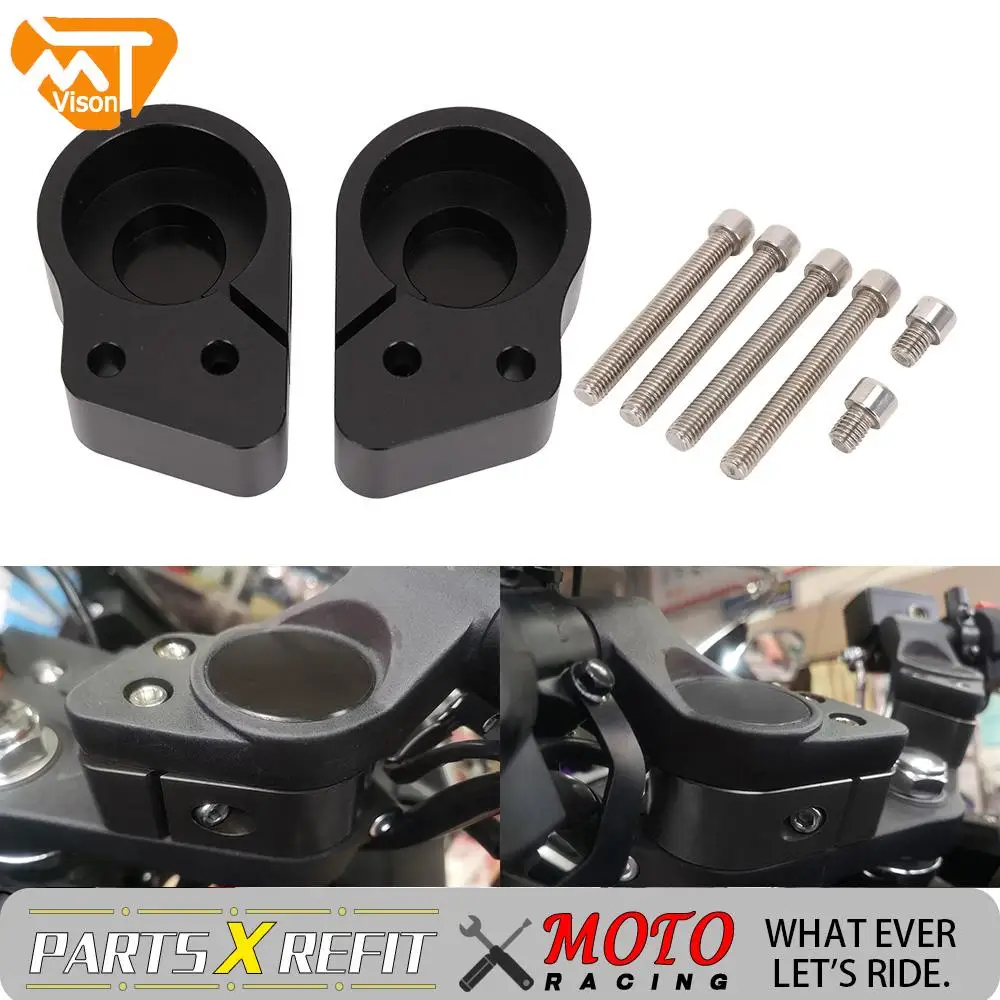 

Motorcycle Accessories Aluminum Alloy CNC Handlebar Riser clamp For LONCIN VOGE 300RR RR300 300 RR