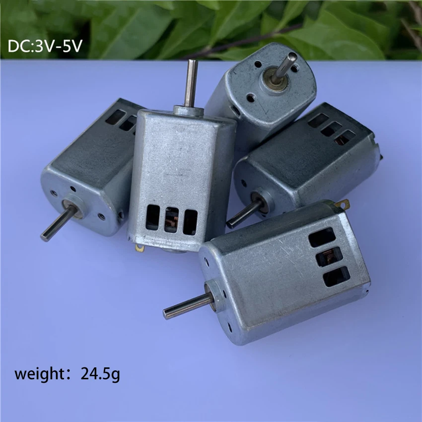 DC 3V 5V микро мотор углеродная щетка высокая скорость высокий крутящий момент с