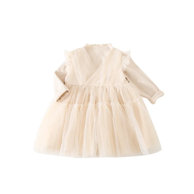 

Girls Western style princess dress two-piece autumn new Korean children's fairy dress suit fall clothes for girl