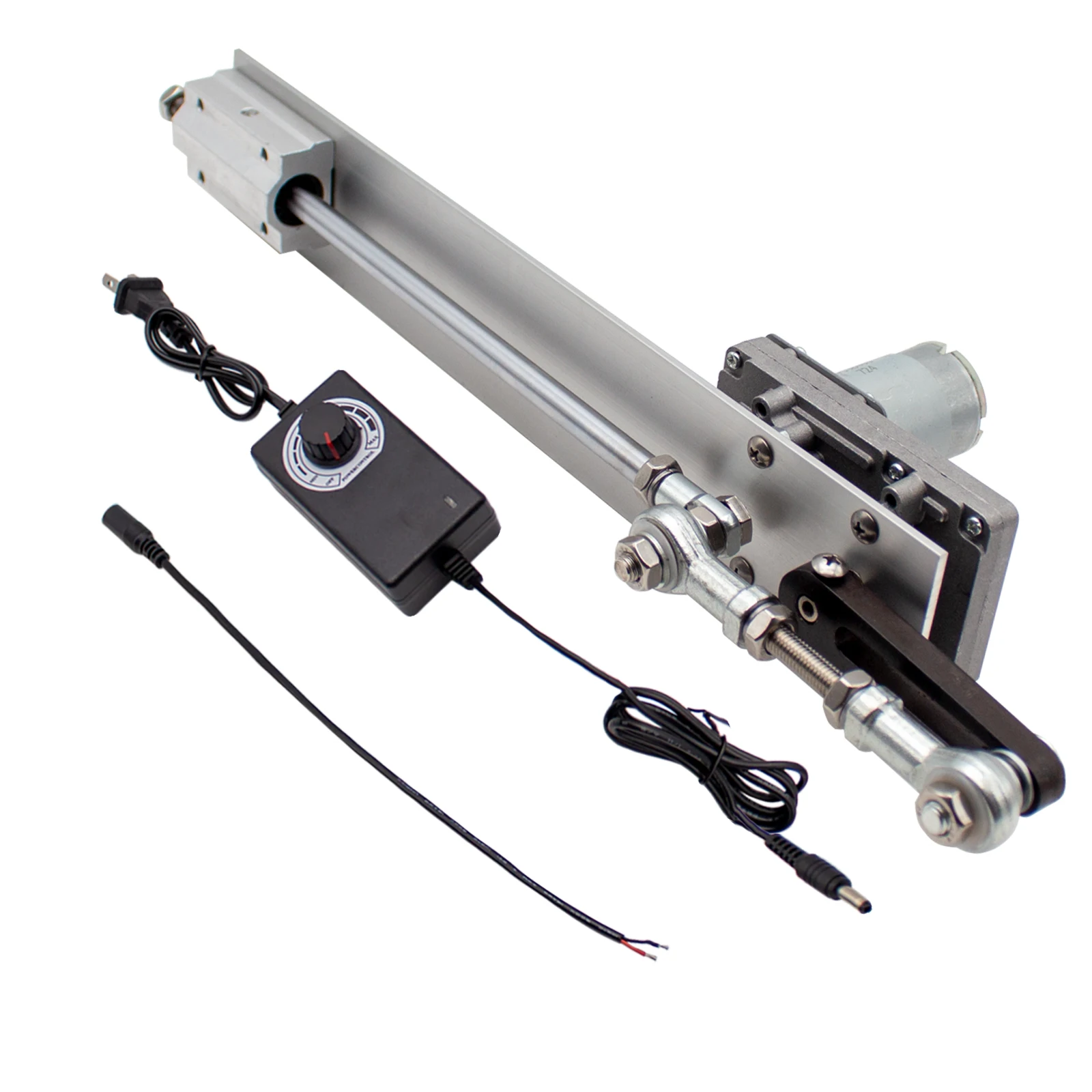 Reciprocating Cycle Linear Actuator DC 24V Gear Adjustable Telescopic Motor DIY Motor With Speed Controller Stroke 3-15CM