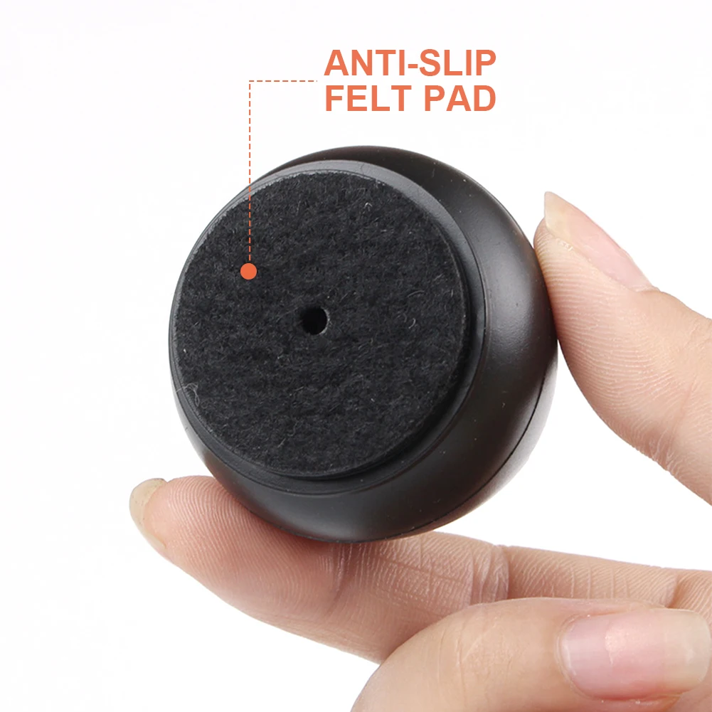 

32pcs Washable Chair Leg Cap Furniture Pad 17-21mm Noise Reduce Non Slip Removable PVC Wear Resistant Home Round Universal
