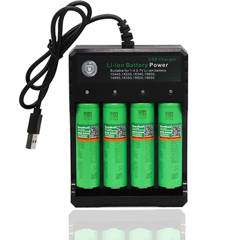 12 шт. 2019/100% оригинал VTC6 18650 V 3000 mAh Li ion 3 7 batera para SONY us18650 vtc6 USO + USB зарядное устройство |