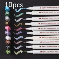 10 colors paint markers hatber markers in a blister office school supplies pen pencil writing for school for children drawing