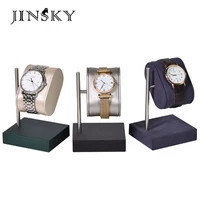 watch display props microfiber leather watch holder support couple watch display holder home storage