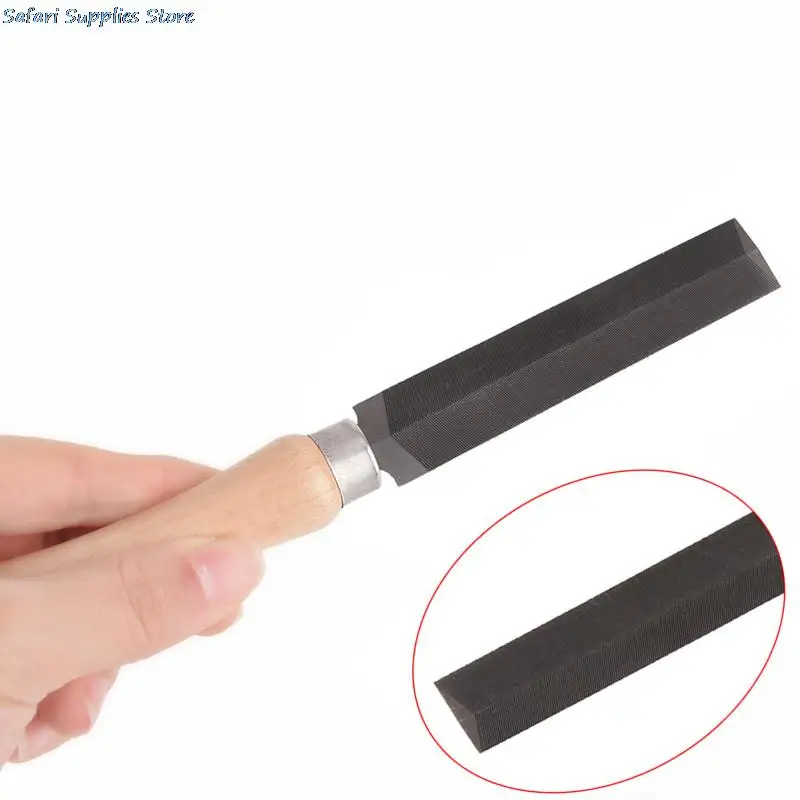 

Electric Acoustic Guitar Bass Nut Rhombus File Luthier Tool 19 cm Nut Saddle Slot Filing Repair Tool