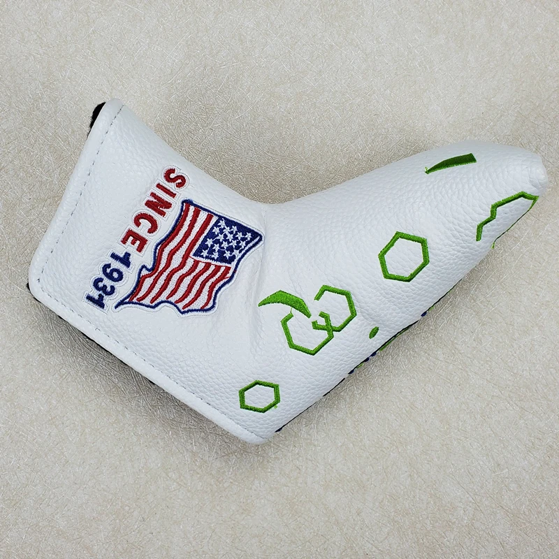 Новый флaг сшa yзкиe клюшка для гольфа Берк из искусственной кожи лезвие короткой