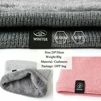winter knitted wool scarf plus velvet thickening riding neck windproof scarf wholesale knitted high cold warm keep collar t d7i5