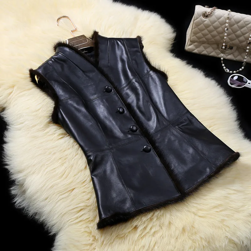 Женская куртка из натуральной овечьей кожи Осень зима ZT1739|Кожаные куртки| |