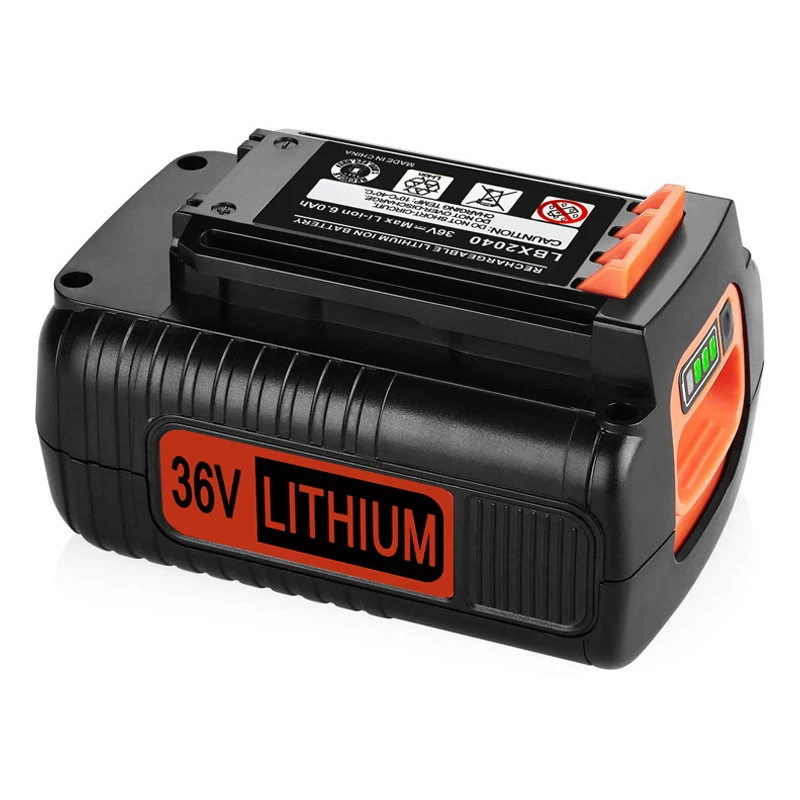 Перезаряжаемая литиевая сменная батарея для Black & Decker LBX2040 LBXR36 LBXR2036 BL2036 LBX1540 LST136W