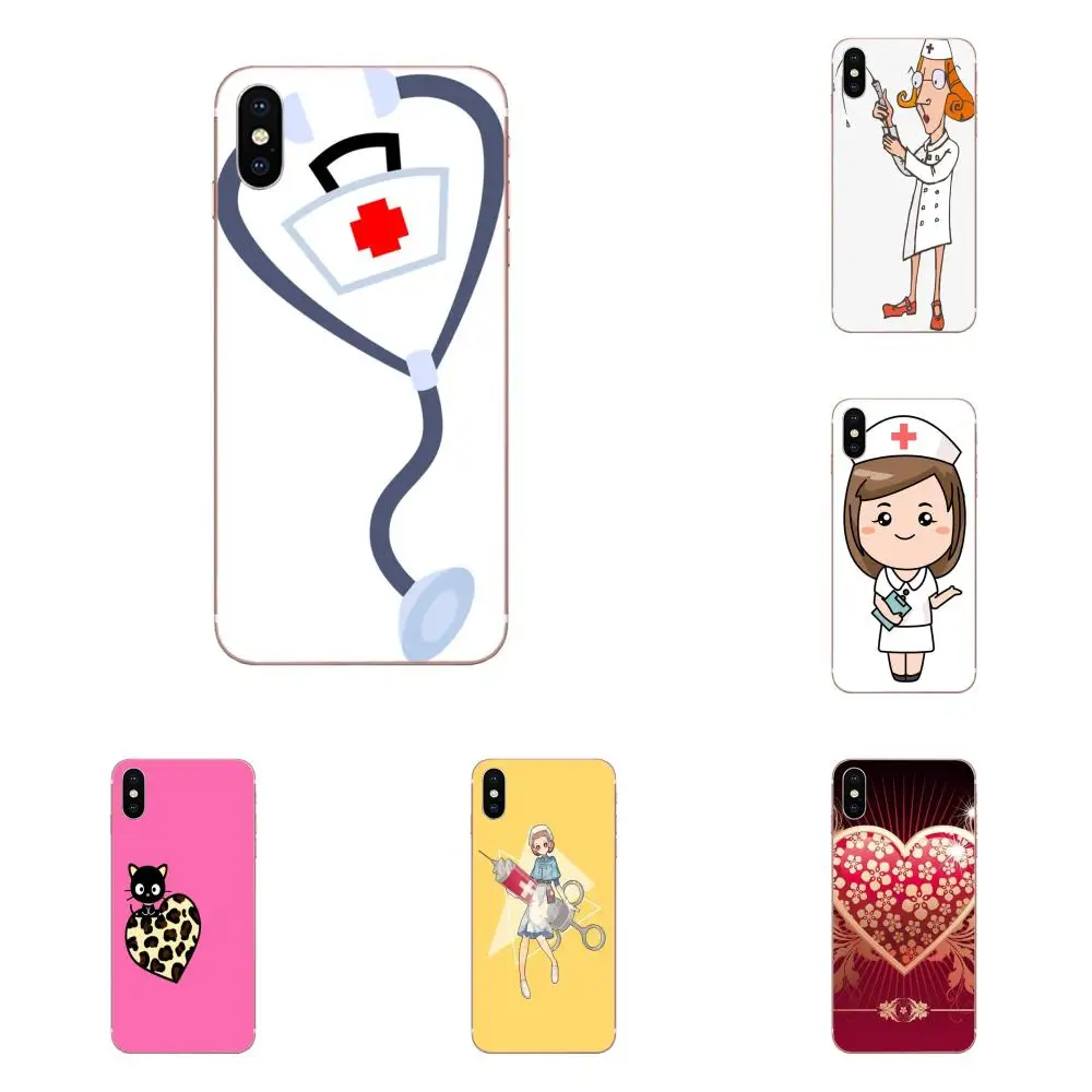 Для huawei P7 P8 P9 P10 P20 P30 Lite Mini Plus Pro Y9 Prime P Smart Z 2018 2019 чехол для медсестры медицинская