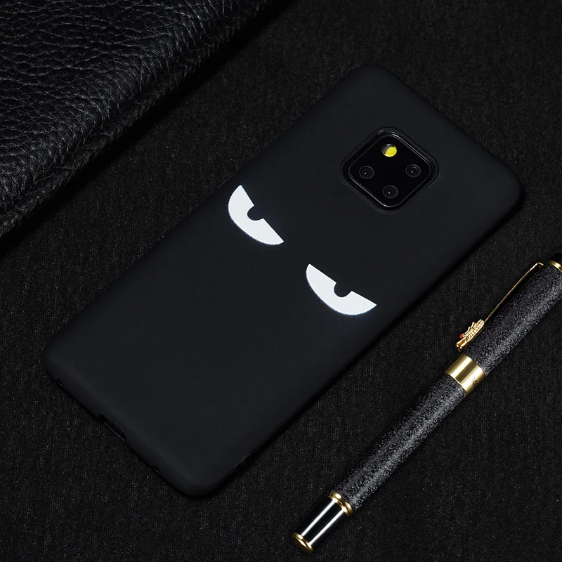 Чехол для телефона из мягкого силикона ТПУ с рисунком Чехлы для huawei P30 P20 Mate20 Lite Pro Honor 8X 8lite 9 10lite V20 Капа космическая планета Луна задняя крышка