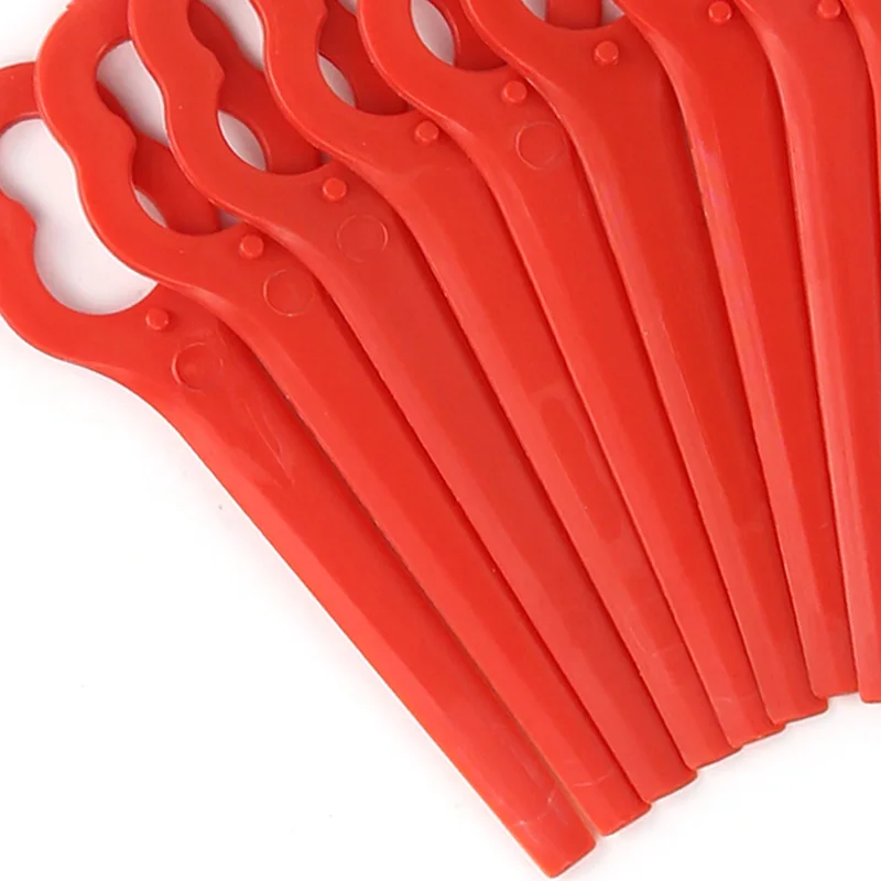 

100pcs Swing Plastic Blade Pendants for DKGT06 20V Lithium 1500mAh Cordless Grass Trimmer Garden Timmer A