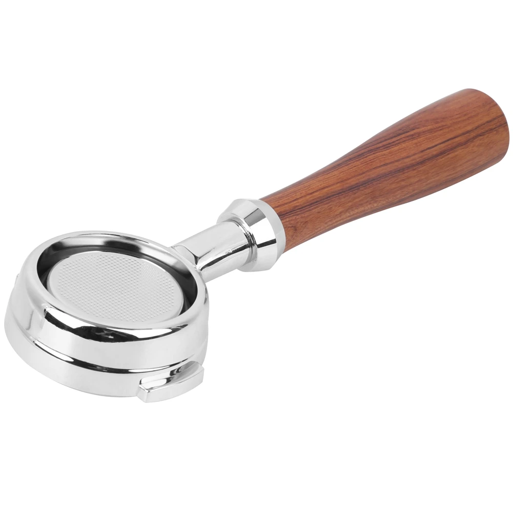 

Bottomless Coffee Handle Wood Color Coffee Handle Restaurant Office for Home Kitchen