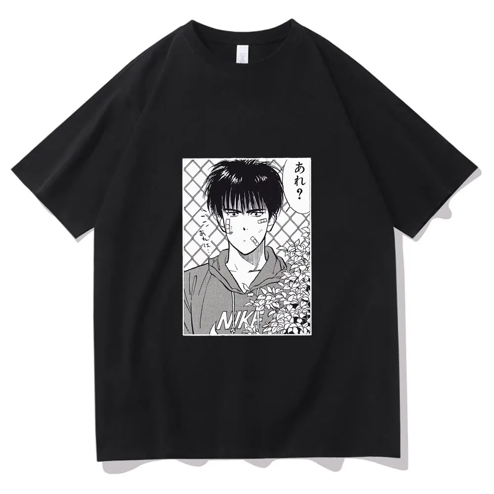 

Japan Anime SLAM DUNK T-shirt Cute Kaede Rukawa Printed T Shirts Short Sleeve Men Women Fashion Harajuku Tee Man Loose Tshirt