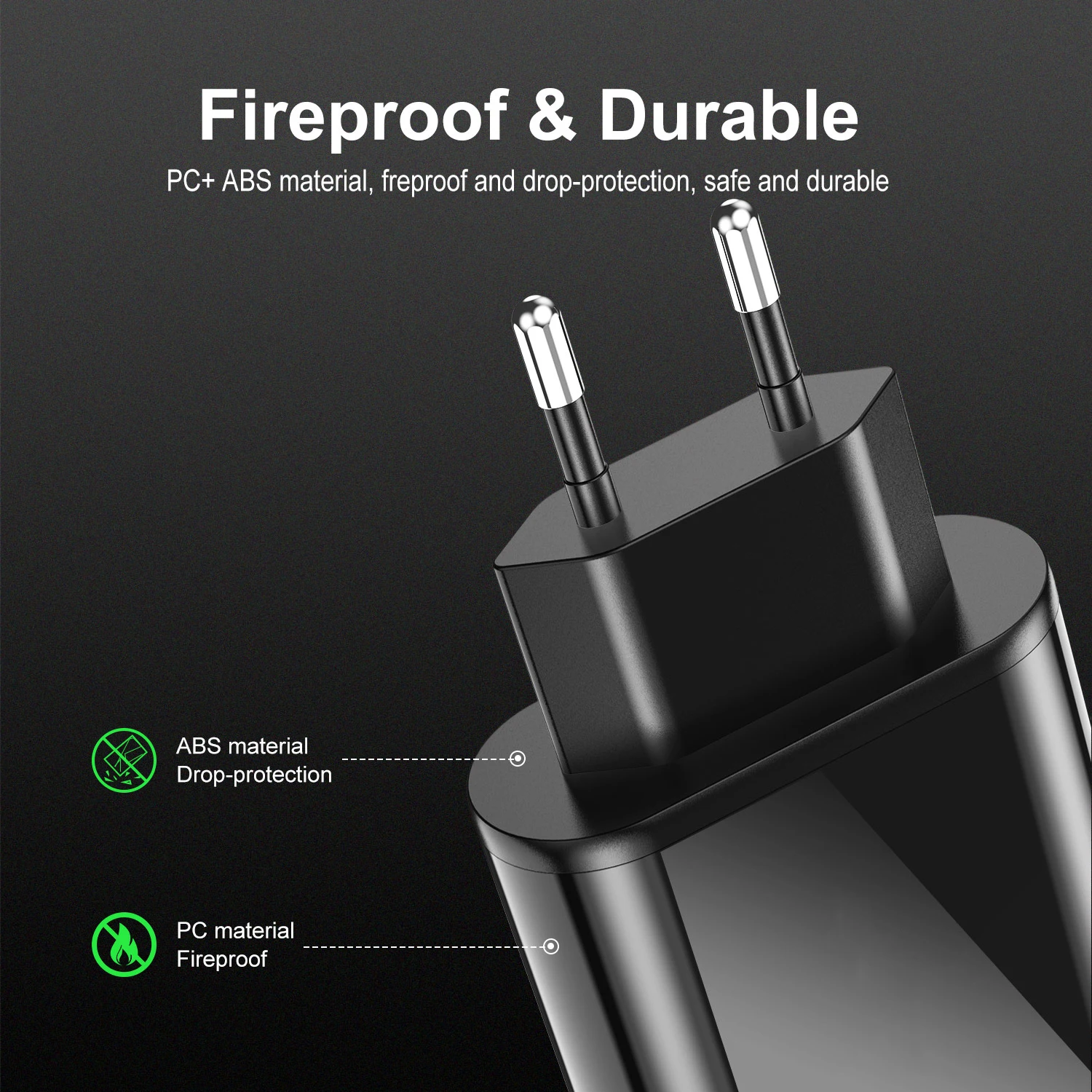 

18W QC3.0 PD Type C USB Charger Fast Charging for Huawei Xiaomi Samsung iPhone 11 X Tablet QC 3.0 Wall Charger EU Plug Adapter