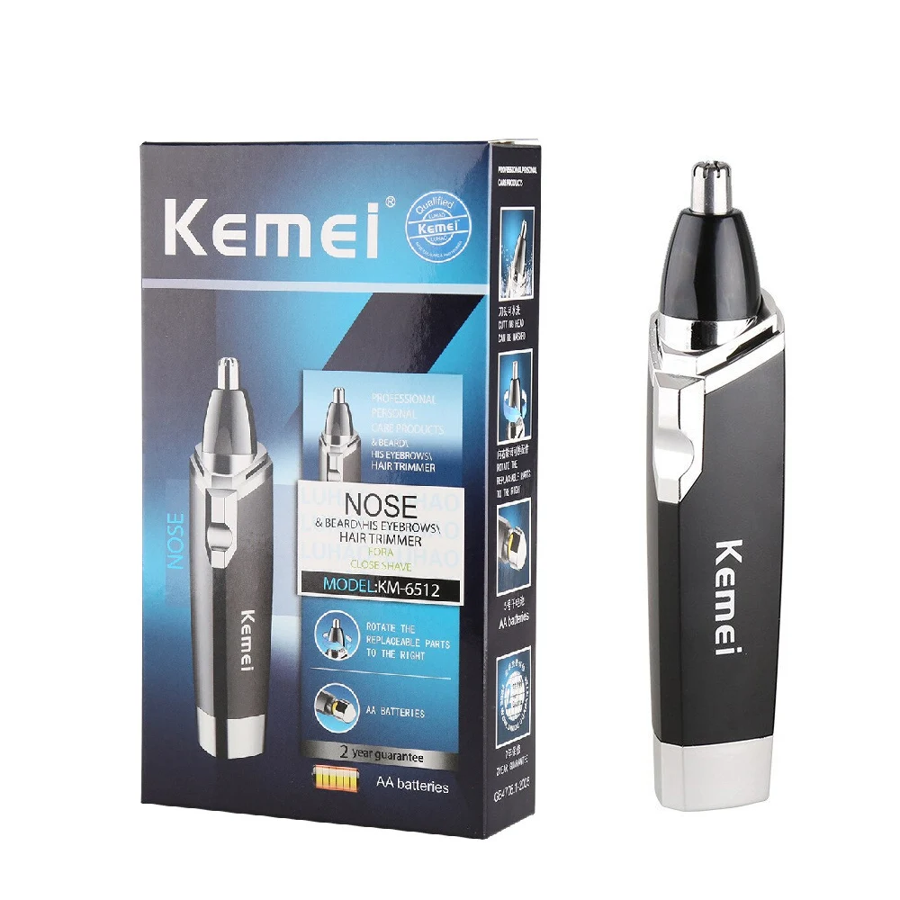Триммер для волос в носу Kemei инструмент стрижки триммер мытья машинка и бритва