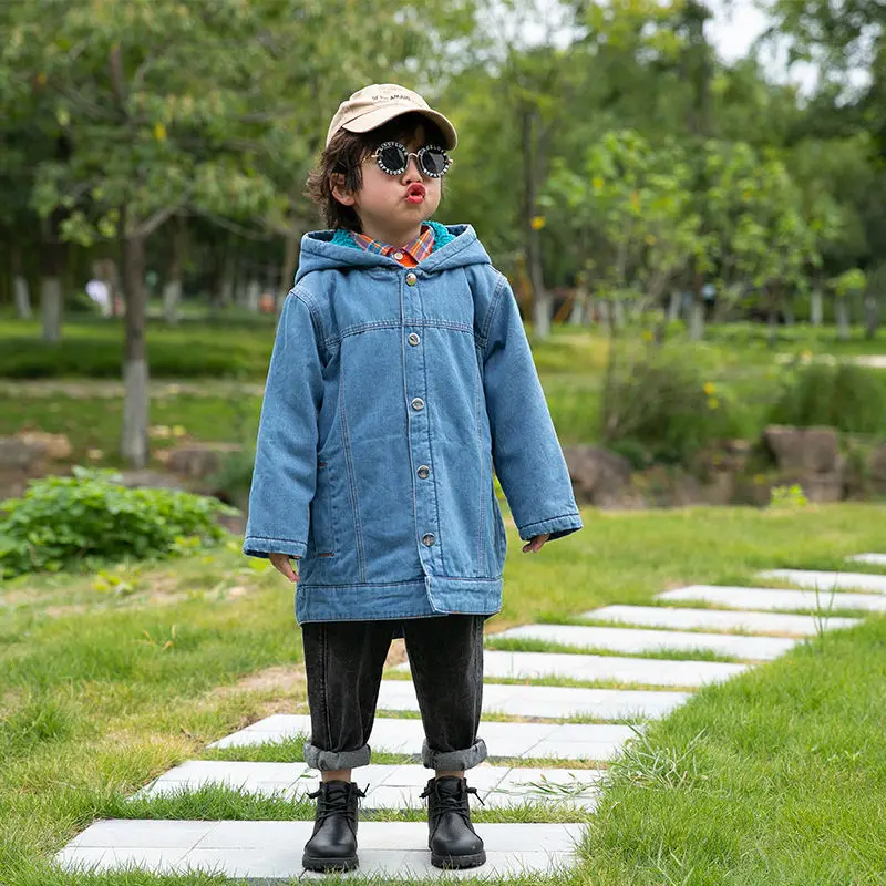 Детское пальто зимнее утепленное ветрозащитное теплое Детская верхняя одежда
