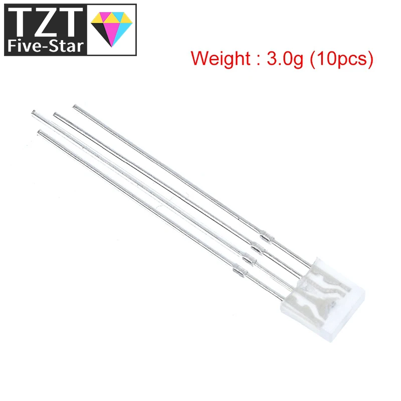 Прямоугосветодиодный светодиод s 100 Diod RGB рассеянный катод/анодный квадратный 2*5*5