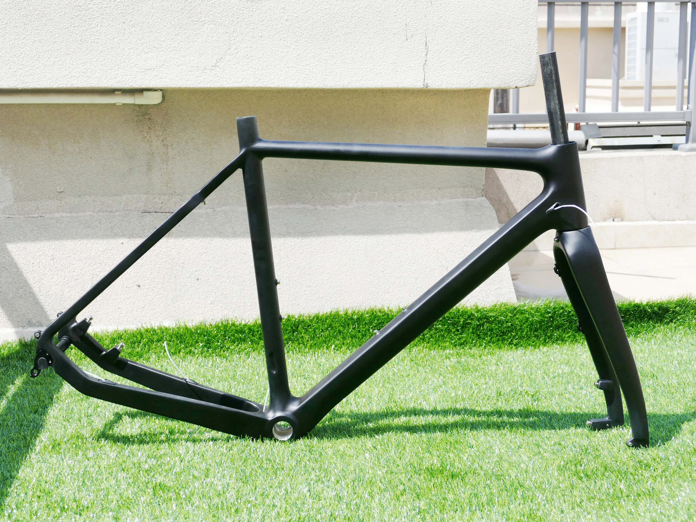 Полностью карбоновая 3K UD матовая велосипедная Рама дискового тормоза Cyclocross Cyclo