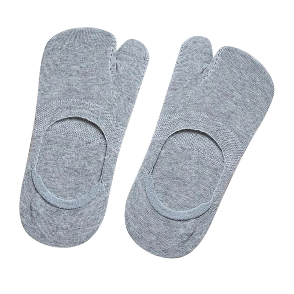 Женские носки без показа 1 пара Нескользящие короткие носки-башмачки летние