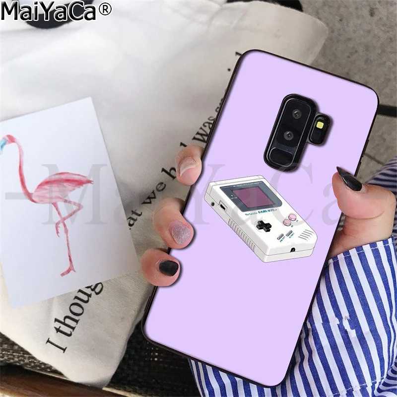 MaiYaCa Gameboy игровой мальчик Gb ТПУ Мягкий силиконовый чехол для телефона samsung S9 S9 plus S5 S6 S6edge S6plus S7 S7edge S8 S8plus