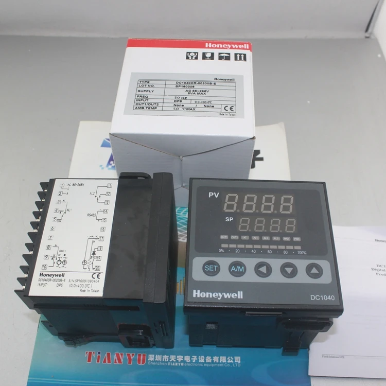Controlador de temperatura de Honeywell DC1040, controlador de temperatura aut&eacute;ntico y original, nuevo, DC1040CR-101000-E-0