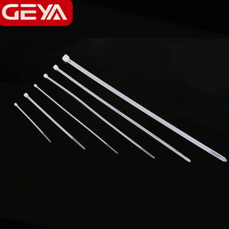 Бесплатная доставка самоблокирующиеся Нейлоновые кабельные стяжки GEYA 2 5 мм 3 6